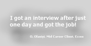 mid career cv testimonial